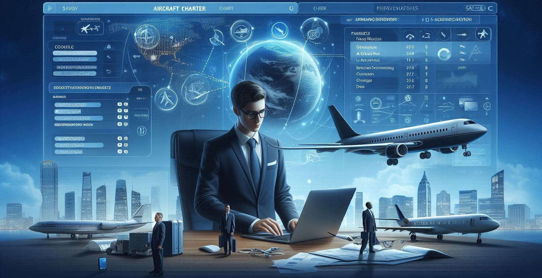 Aircraft Software System PAMC Software - Aircraft Charter